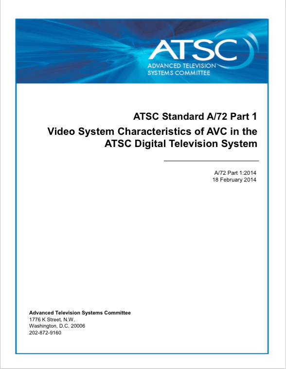 A/72 Parts 1, 2, and 3