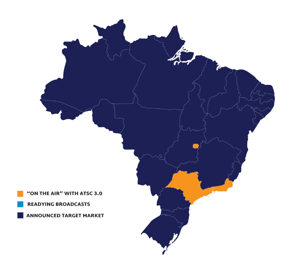 Brazil Map of Deployments